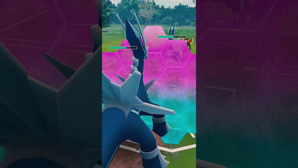 2 Shield Kyogre? UH-OH! #gobattleleague #pokemongo #shorts #masterleague #shinypokemon