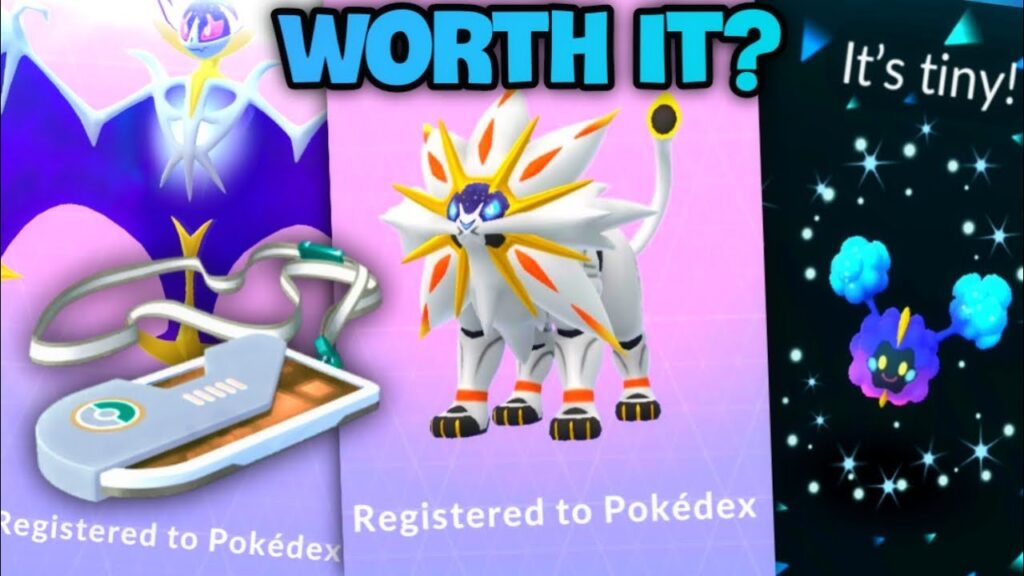 Hope you picked the right route for Cosmog // Catching 2 Cosmog good or bad IVs in Pokemon GO