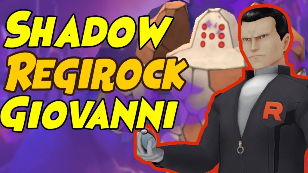 First Look at How to Beat Giovanni SHADOW REGIROCK Team in Pokemon GO!