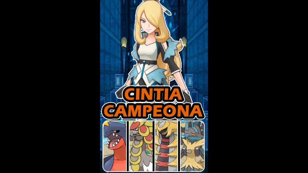 CINTIA CAMPEONA | CHAMPION SPOTLIGHT | Movimiento Compi + FRASE - POKEMON