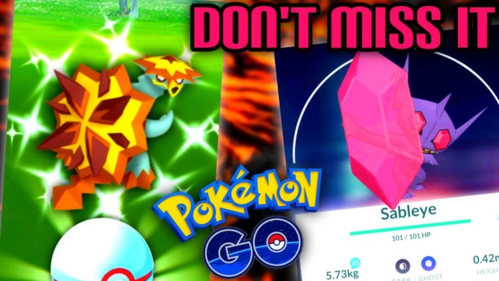 *DON'T MISS IT* SHINY TURTONATOR + MEGA SABLEYE RAIDS in Pokemon GO GO // Magma Storm Shiny HEATRAN