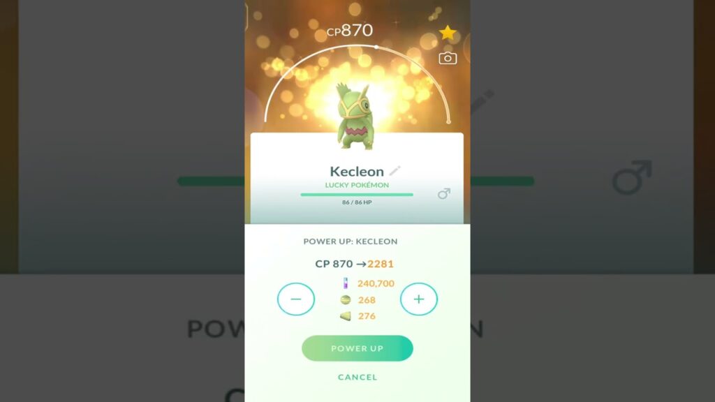 The WORLD’s First Level 50 KECLEON in Pokemon Go.