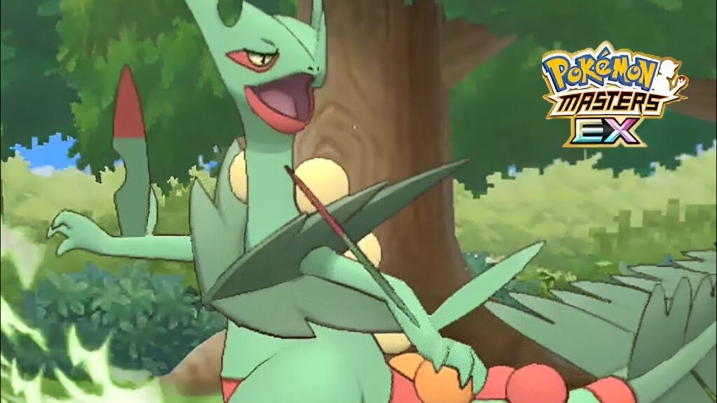 Pokemon Masters EX - Brendan & Mega Sceptile vs Dark Weak Lucian! 2500 Pts Sinnoh CS MM!