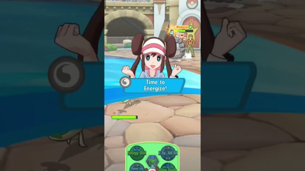 Evolving Servine in Pokemon masters EX