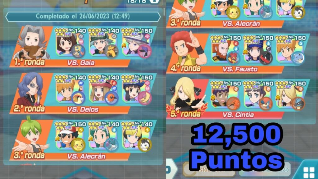 Sinnoh Champion Stadium 4th Week - Pokemon Masters Ex