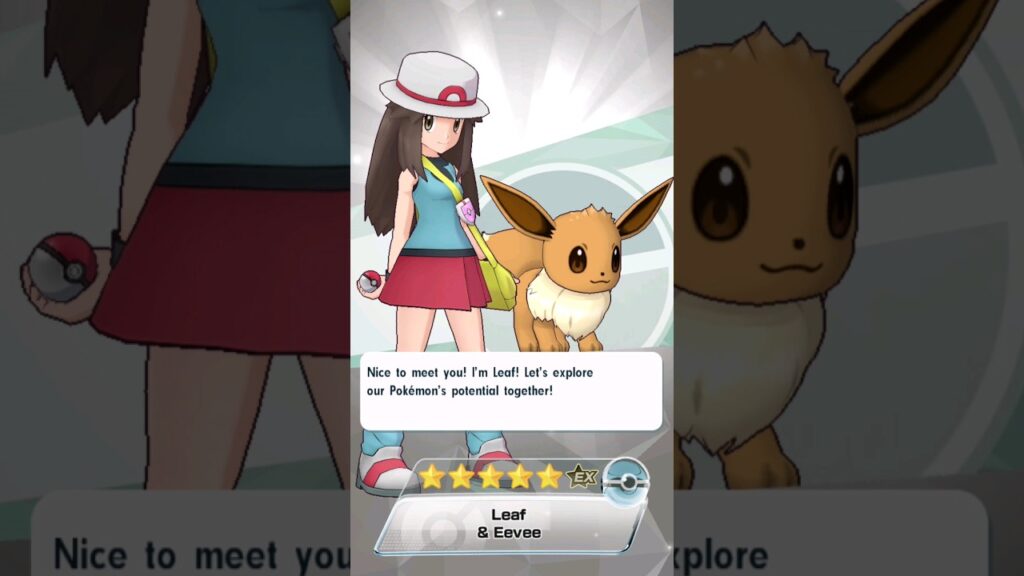 Pokemon Masters EX Gacha: 5* Leaf Eevee 1/5!