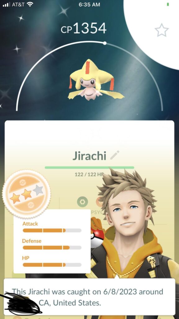 Shiny ✨ Jirachi 🔆