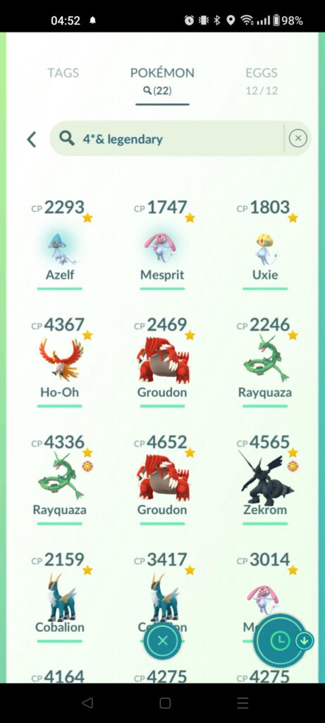 Got the lake trio all 4*