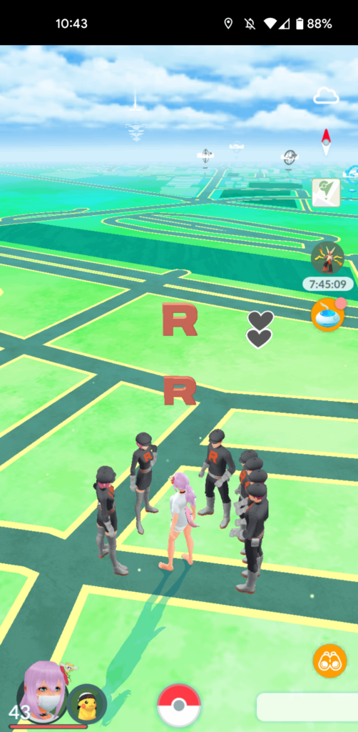 Team Rocket mugging