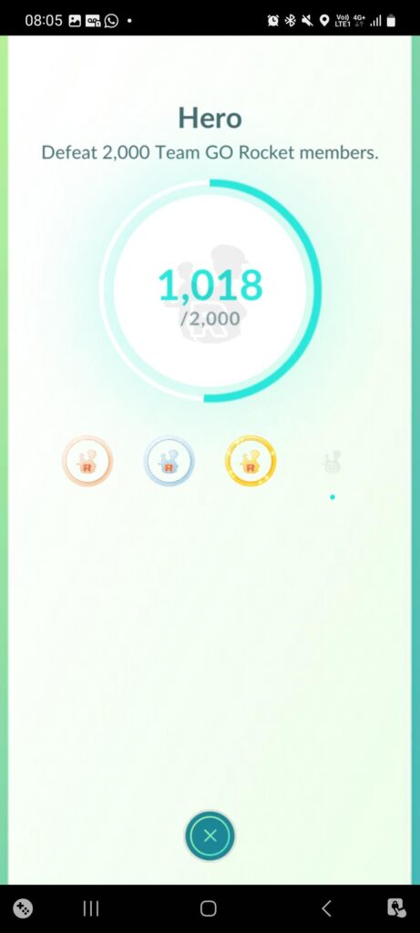 After over 1000 rocket battles, I recently got my first shadow shiny (candela > spark>