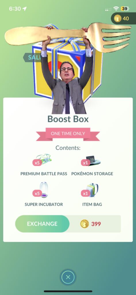 Throwback Thursday to March 20, 2023, 10:00 AM (GMT) when John Oliver bought the BEST BOX EVER in the SHOP