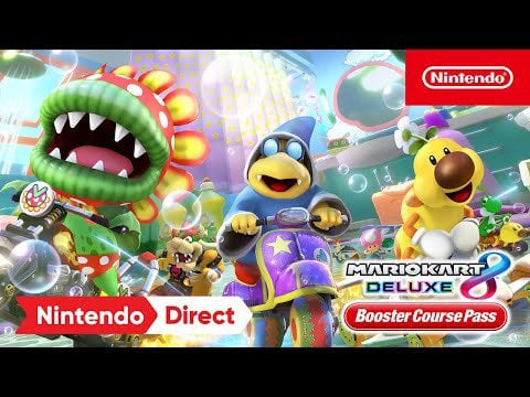 Petey Piranha, Wriggler, and Kamek return with Mario Kart 8 Deluxe Booster Wave Pass 5
