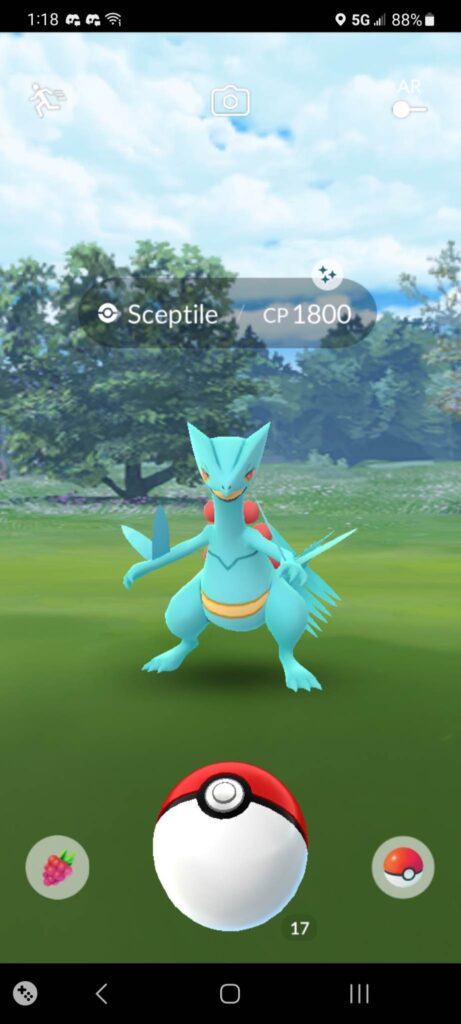 Are we normally able to catch fully evolved Pokémon?