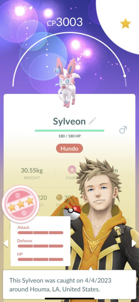 Finally evolved to Sylveon