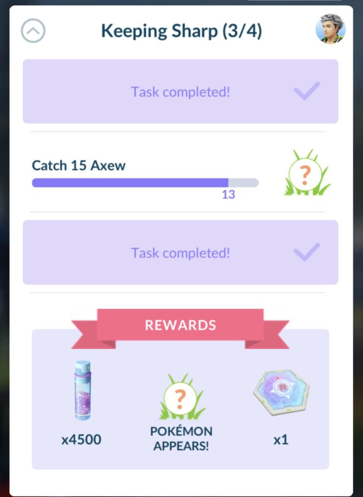 Only needed two more, any suggestions for catching after the event?