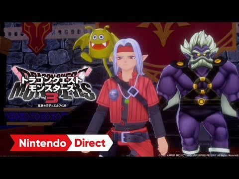 The japanese trailer for "Dragon Quest Monsters 3 The Dark Prince" is completely different. The western trailer omits what seems to be a key character, and completely reframes the hero's involvement.