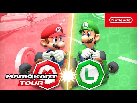 Mario Kart Tour - Mario vs. Luigi (2023) Tour Trailer