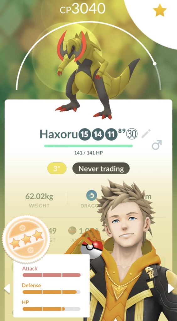 Should I max out haxorus or evolve more?
