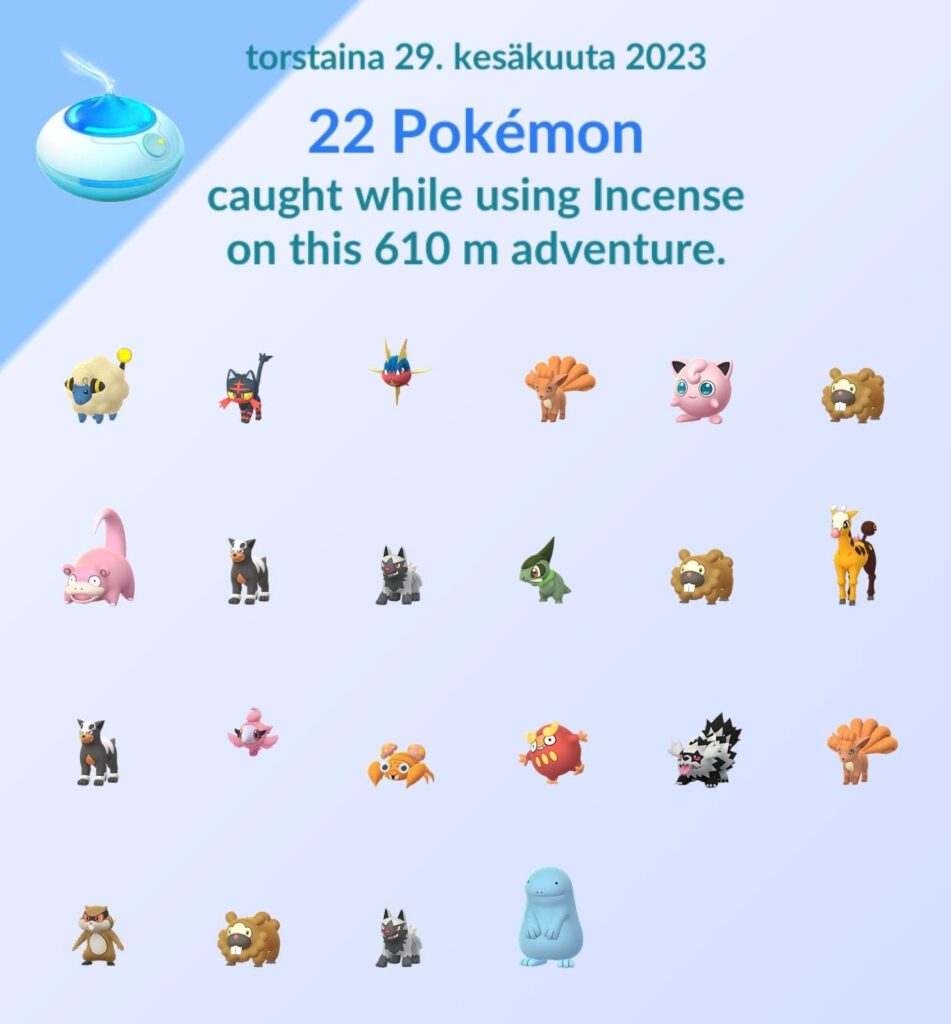 Have they changed the daily incense spawning method since launch?