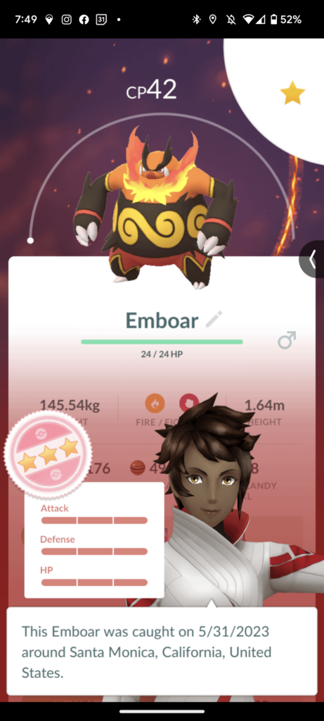 Idk why but I love catches like this. Keeping him just as is
