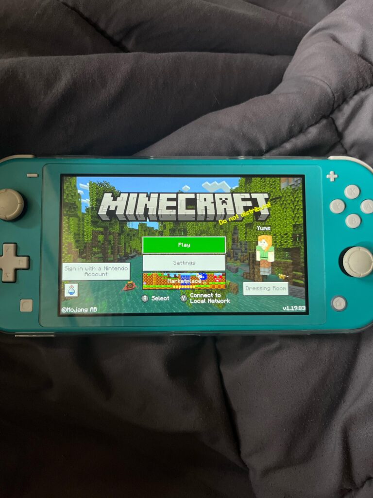 Minecraft performance on Switch