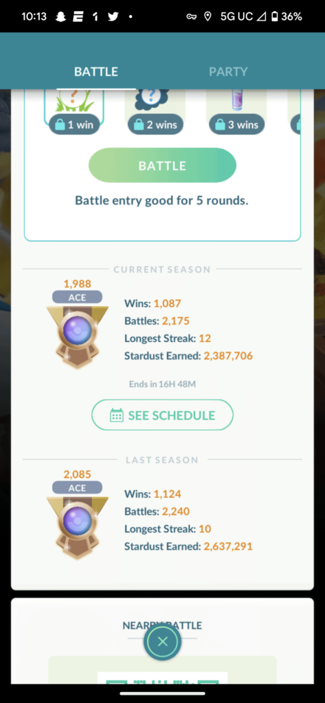 Welp, at least I'm consistent...