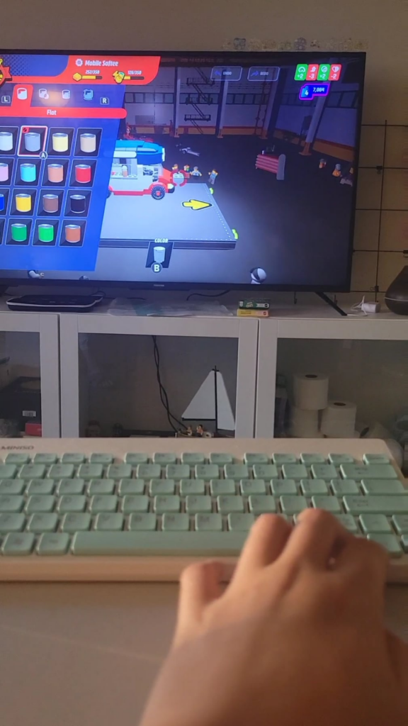 Lego 2K Drive on the Switch has almost full keyboard support
