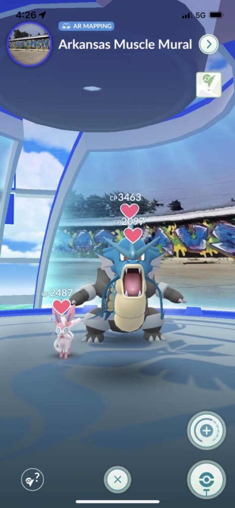 Gyardos with arms is terrifying