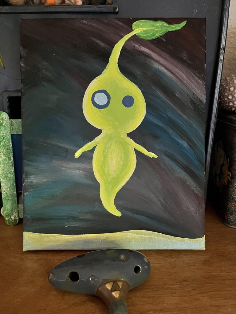 Some Pikmin 4 fan art I made today