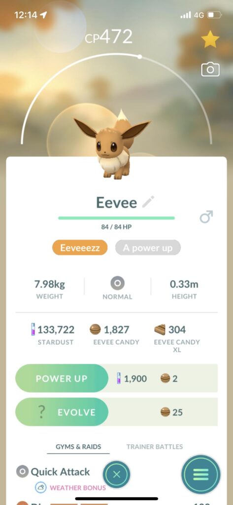 Got +70 hearts with my Eevee but still can’t evolve into Sylveon ?