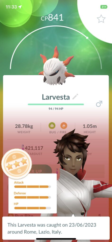 Started playing again and got this on my 2nd egg (5km) is it good? Spark