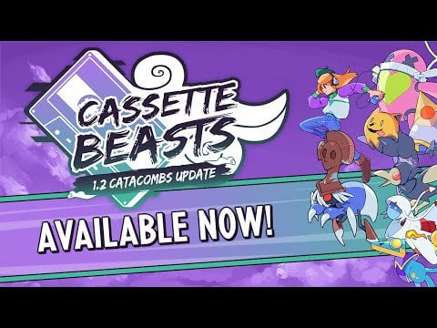 Cassette Beasts | 1.2 Catacombs Update Trailer - Available Today!