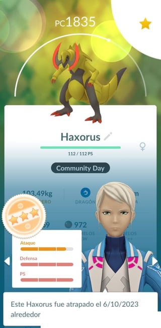 My best catches in yesterday's community day