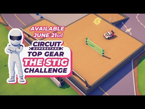 Circuit Superstars - Top Gear: The Stig Challenge DLC (Trailer)