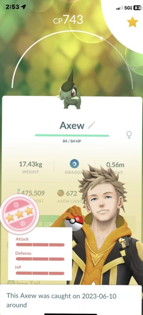 Didn’t get many shinies from the comm day yesterday, thankfully this made up for it!