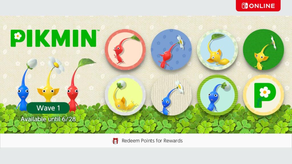 Pikmin Series icons are now available for Nintendo Switch Online Members!