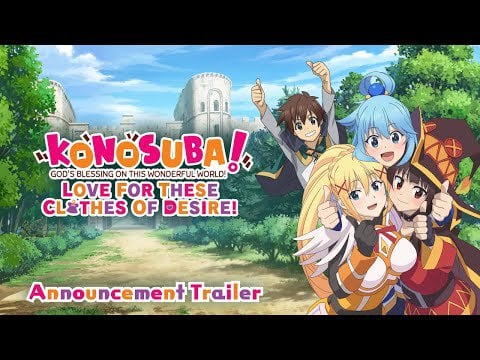 KONOSUBA - God's Blessing on this Wonderful World! Love For These Clothes Of Desire! | Announcement