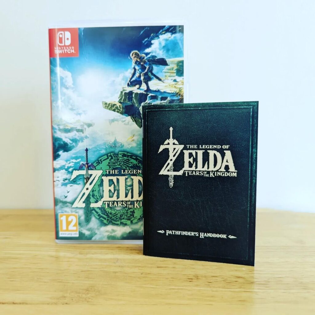 I made a custom Tears of the Kingdom Manual/Booklet