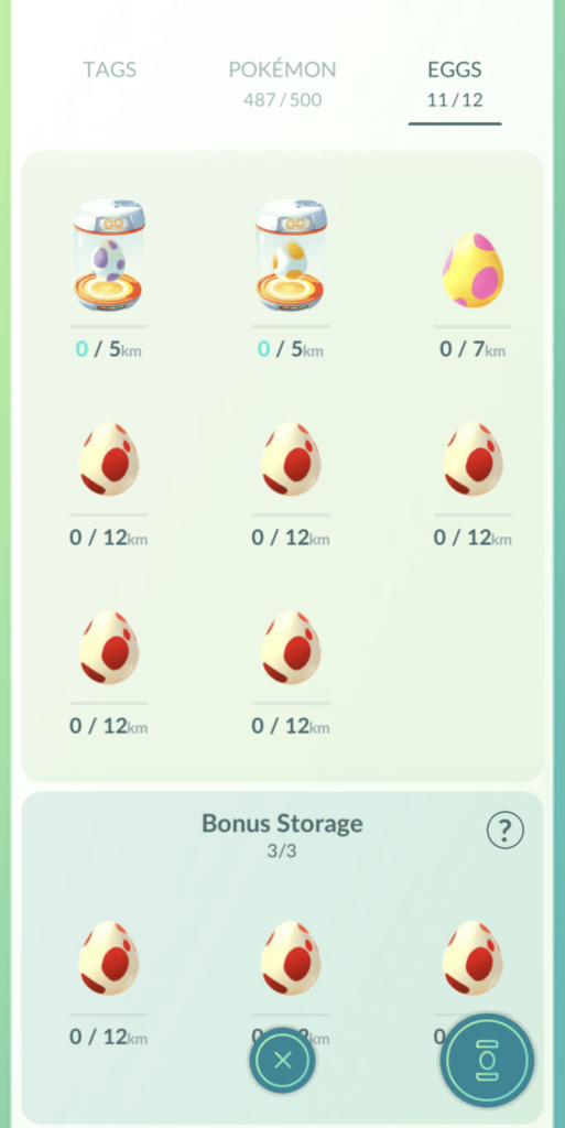 So my game glitched when trying to use the free incubator on the 5km egg and this happened