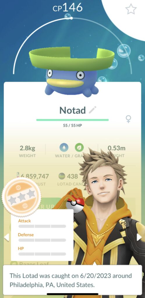 I’m happy about this catch and proud of my naming capabilities. Go spark!