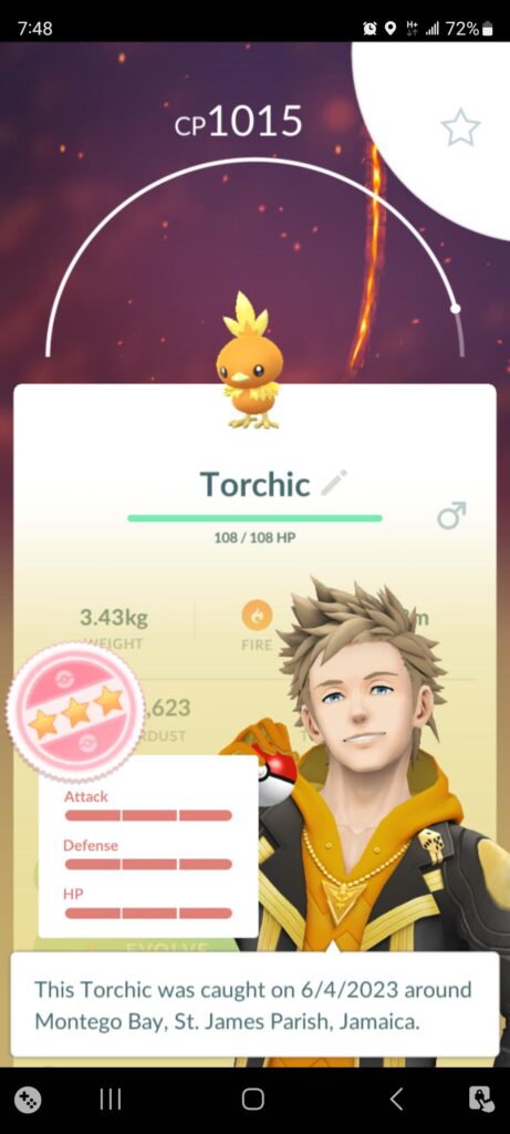 Fire chicken power.