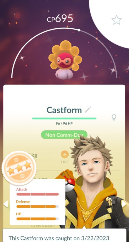 Saw a video saying shiny snowy castform is rare. So i was wondering if other shiny castform forms are rare too?