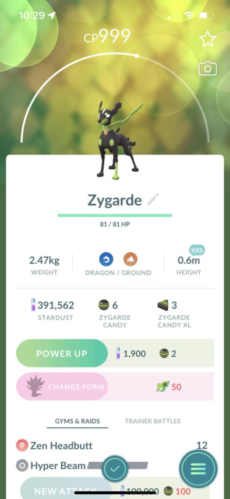 I think I got the smallest one, good IV’s as well!
