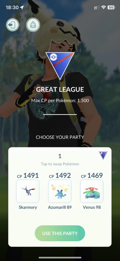Seem to never past 2 of 5 wins in great league. Any suggestions to upgrade my team?