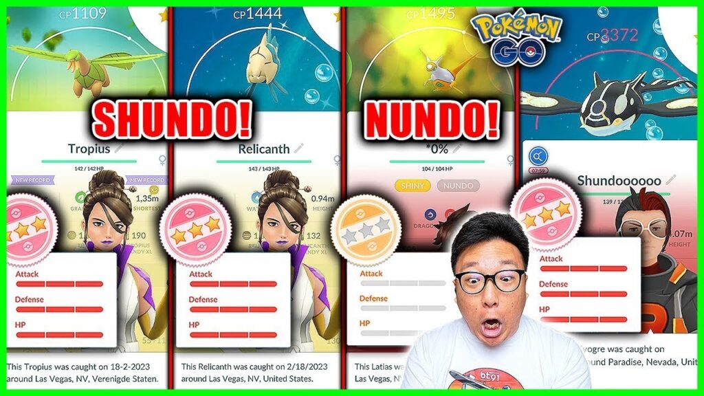 The RAREST Pokemon Caught on Pokemon GO Hoenn Tour