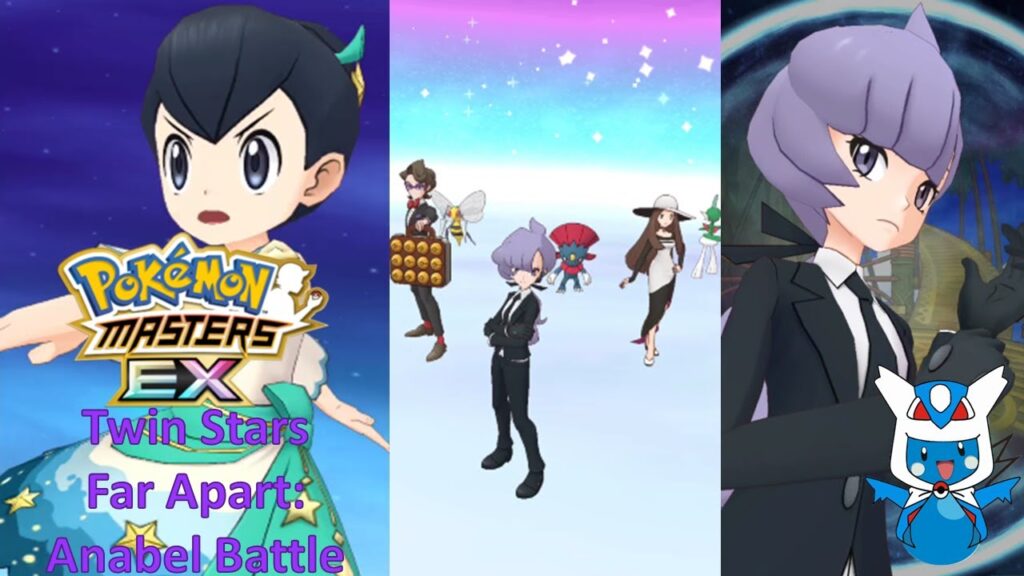 Pokemon Masters EX:  Twin Stars Far Apart - Anabel Battle