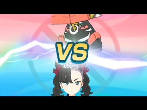 [Pokemon Masters EX] Champ Marnie Solos Tapu Bulu