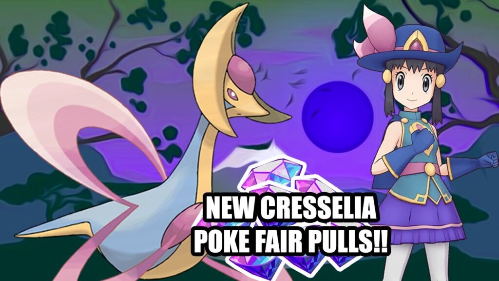 NEW POKE FAIR DAWN AND CRESSELIA ! Pokemon Masters EX Summons 01 - WE GOT HER !