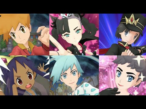 Hoenn Champion Stadium, but it's all Champions [Pokemon Masters EX]