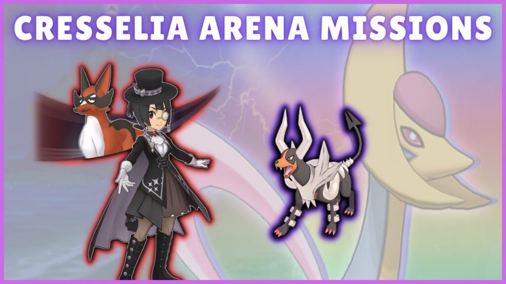 ALL Cresselia Missions w/ 4 Pairs Only (Legendary Arena) | Pokemon Masters EX